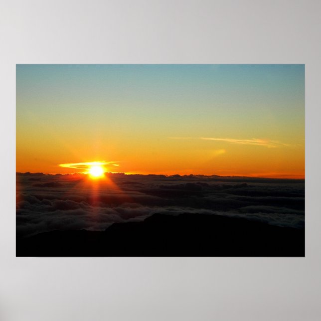 Affiches Sunrise Haleakala (Devant)