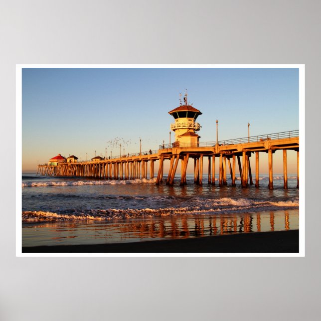 Affiches Sunrise Surf City (Devant)