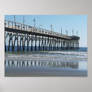 Affiches Sunset Beach Pier North Carolina