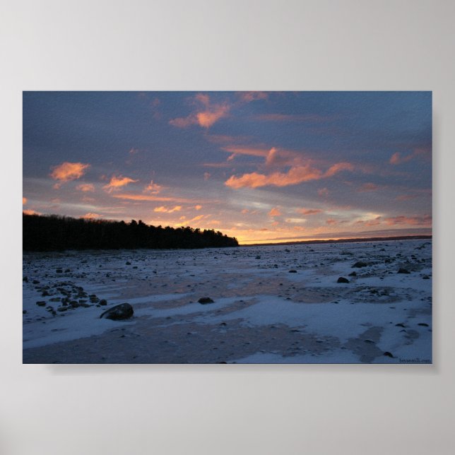 Affiches Sunset - Traverse City, Michigan (Devant)