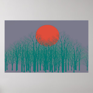 Affiches Sunset Vintage