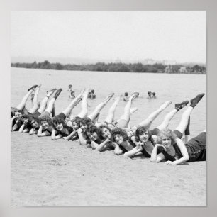 Affiches Sunshine Girls, 1923