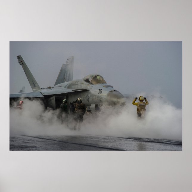 Affiches Super Hornet F/A-18E (Devant)