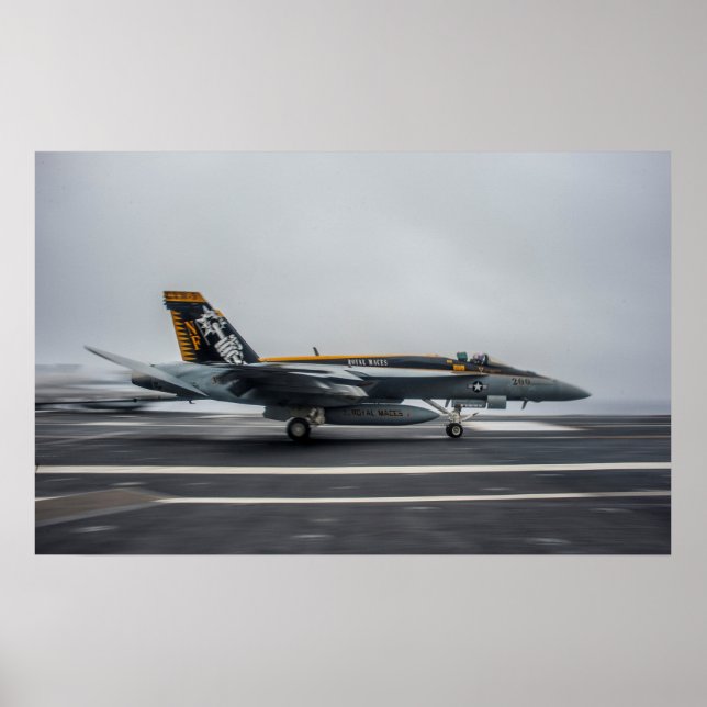 Affiches Super Hornet F/A-18E (Devant)