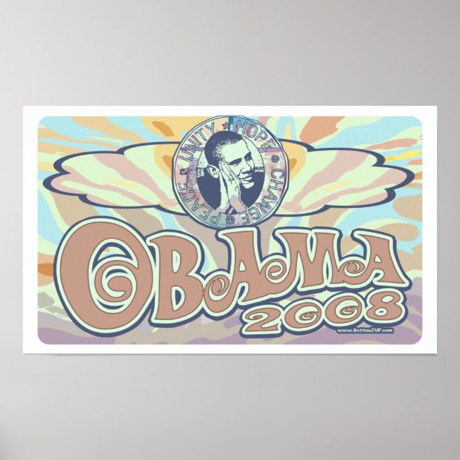 Affiches Super Obama 2008 (Devant)