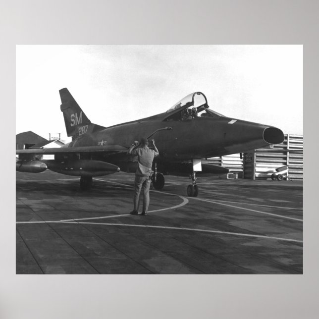 Affiches Super Sabre F-100 (Devant)