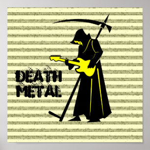 Affiches Superbe Faucheuse Grim Incroyable