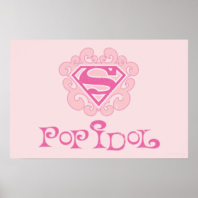 Affiches Supergirl Pop Idol (Devant)
