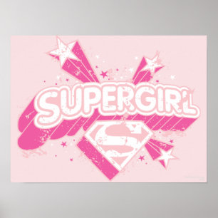 Affiches Supergirl Stars et Logo