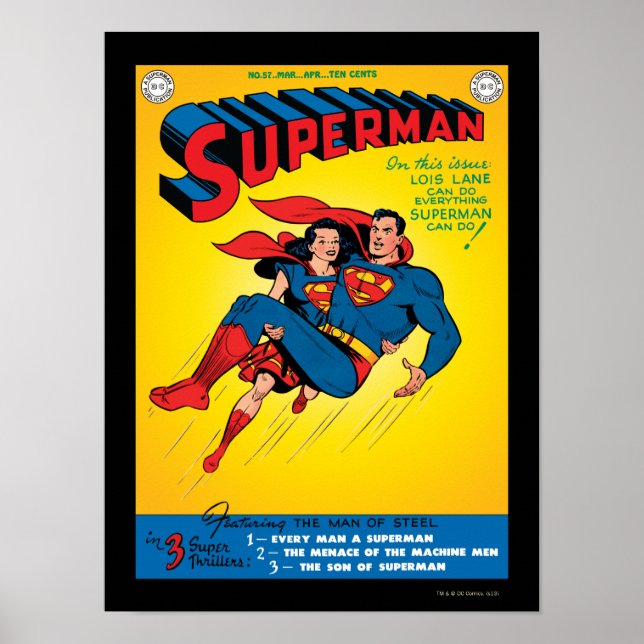 Affiches Superman #57 (Devant)