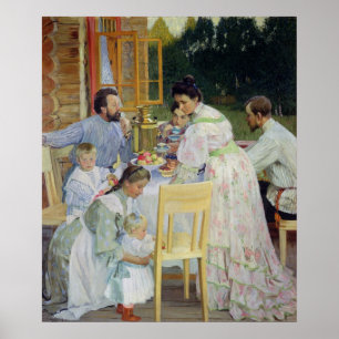 Affiches Sur la terrasse, 1906