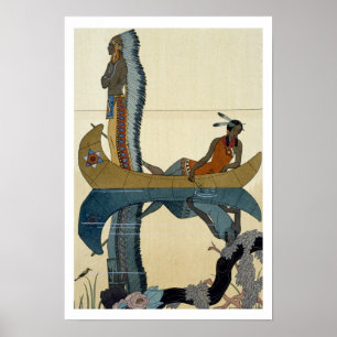 Affiches Sur le Missouri, 1922 (tirage pochoir)
