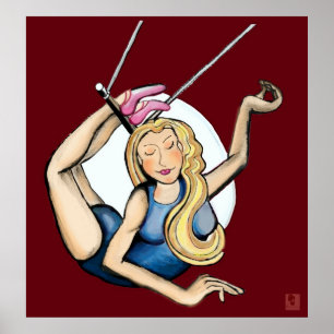 Affiches Sur le trapèze volant