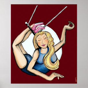 Affiches Sur le trapèze volant