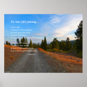 Affiches Sur le voyage de votre vie...Poster