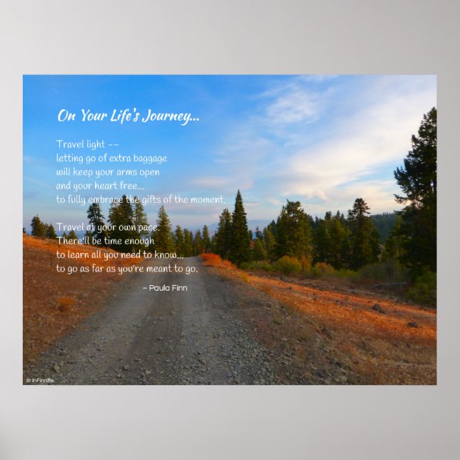 Affiches Sur le voyage de votre vie...Poster (Devant)