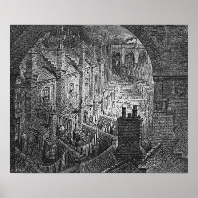 Affiches Sur Londres - En Rail (Devant)