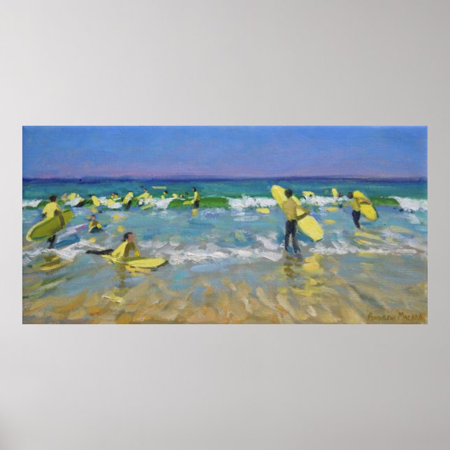 Affiches Surf à St. Ives (Devant)