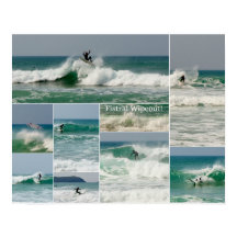Surf Fistral Newquay Cornwall Wipeout