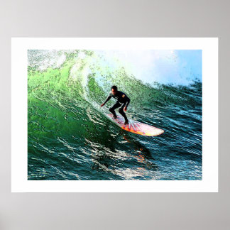 Affiches surfer sur l'affiche de la vague à partir de 14.95