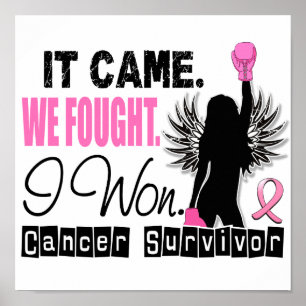 Affiches Survivant 22 Cancer du sein