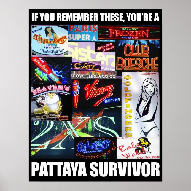 Affiches Survivant de Pattaya (Devant)