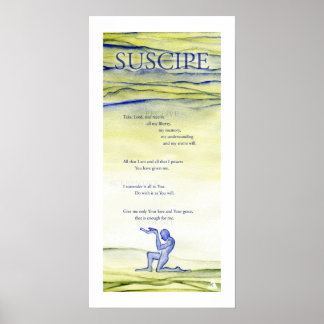 Affiches Suscipe (prière de saint Ignace)