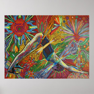 Affiches svanasana de mukha d'adho - 2009