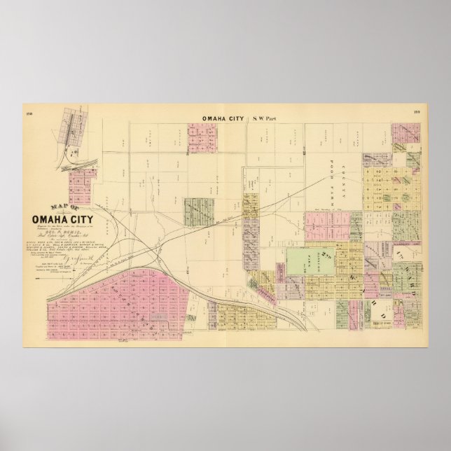 Affiches SW Omaha, Nebraska (Devant)