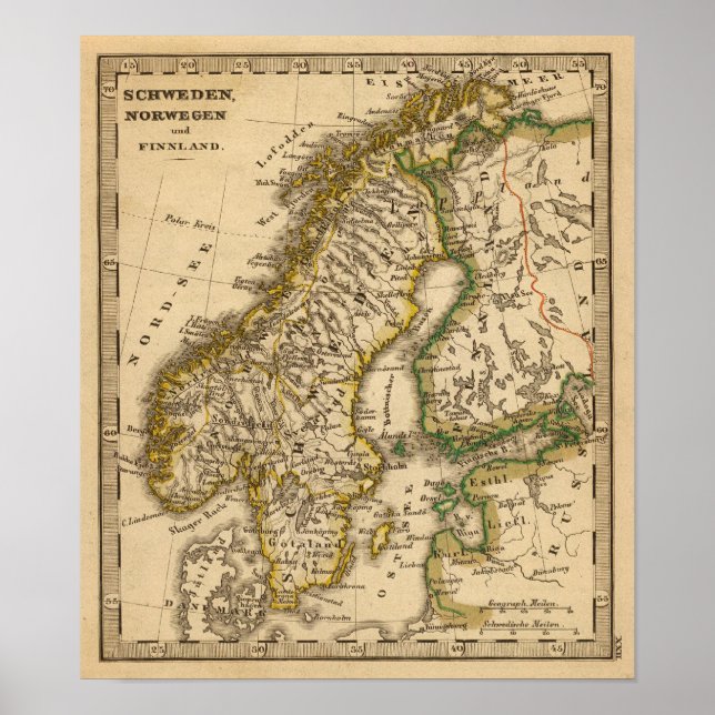 Affiches Sweden, Norway, and Finland (Devant)