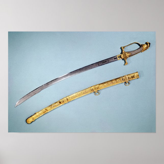 Affiches Sword given to Napoleon I  by the Directoire (Devant)