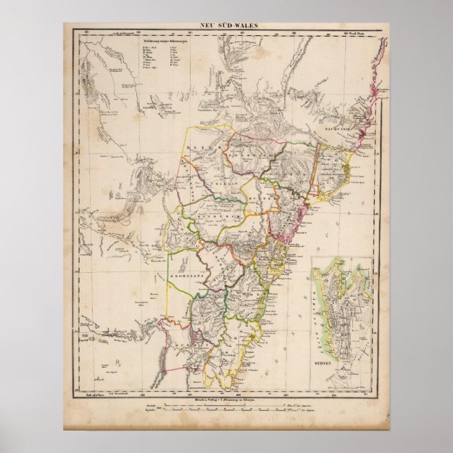 Affiches Sydney Australie (Devant)