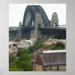 Affiches Sydney, Australie. Harbour Bridge.