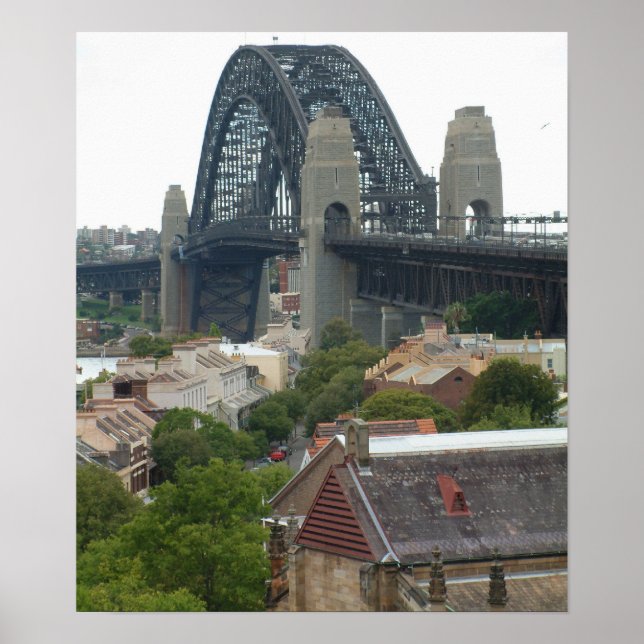 Affiches Sydney, Australie. Pont de Harbour. (Devant)