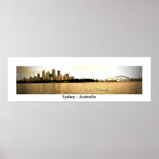 Affiches Sydney Gold