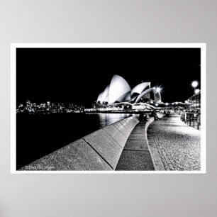 Affiches Sydney Opera House B&W
