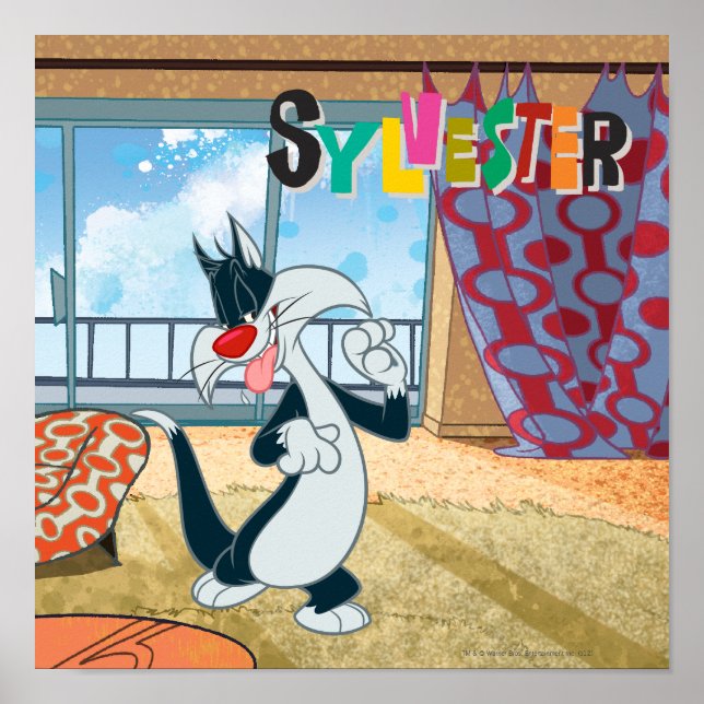 Affiches Sylvester Paw Up (Devant)