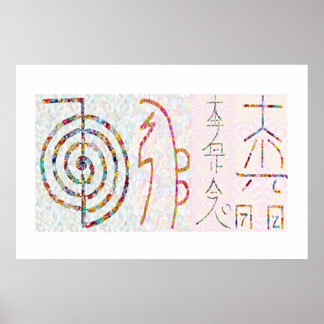 Affiches SYMBOLE ART 2014 - Reiki Master Practice (Devant)