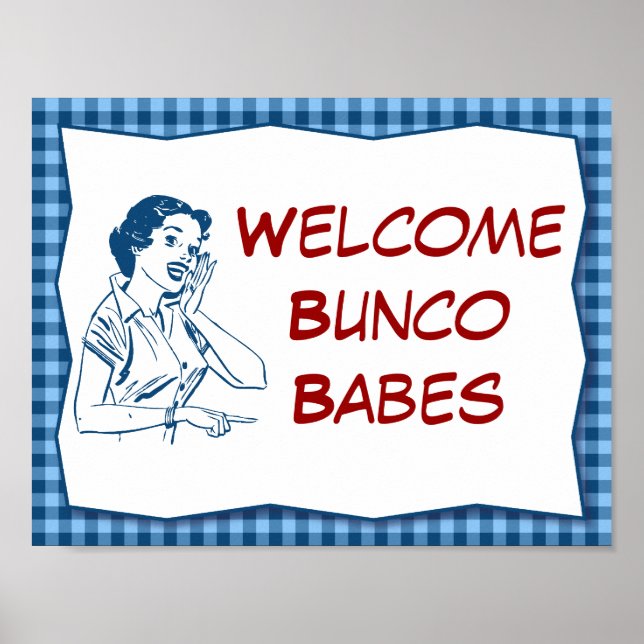 Affiches Symbole Bienvenue Bunco Baby (Devant)