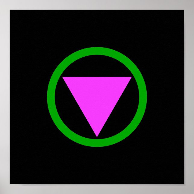 Affiches Symbole d'allié droit (Devant)