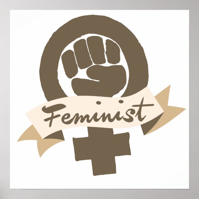 Affiches Symbole féministe (Devant)