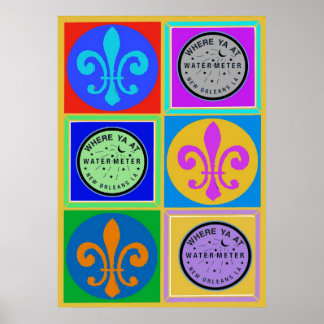 Affiches Symboles de la Nouvelle-Orléans