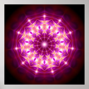 Affiches Synchronicité Mandala