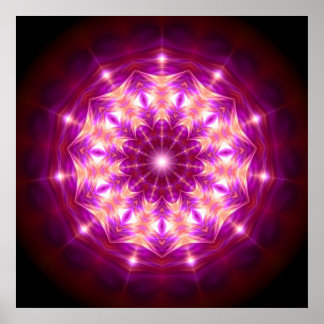 Affiches Synchronicité Mandala