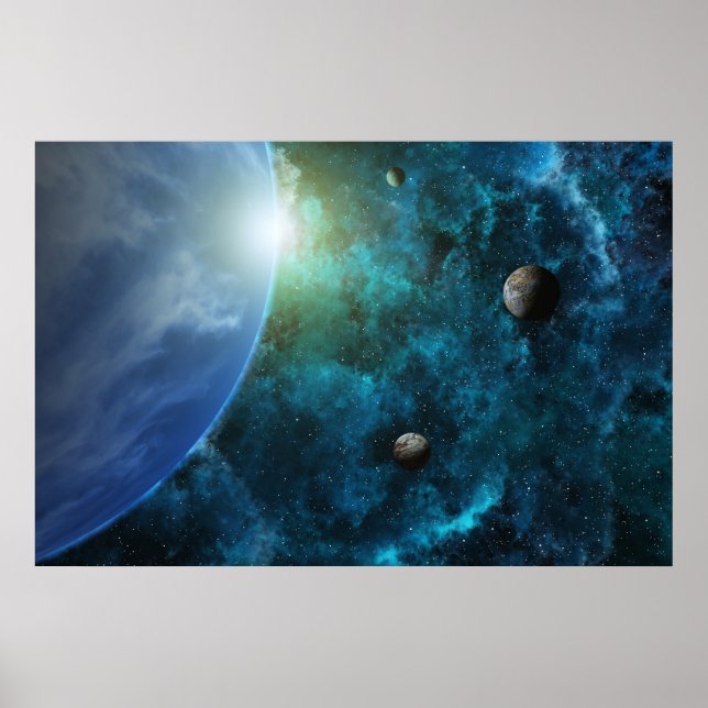 Affiches Système planétaire (Devant)