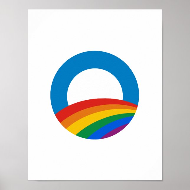 Affiches T-shirt du gay pride Obama (Devant)