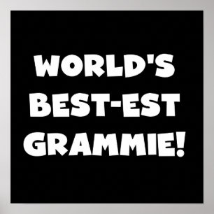 Affiches T-shirts blanc et cadeaux du Meilleur-est Grammie 