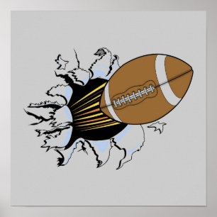 Affiches T-shirts et cadeaux d'éclat du football