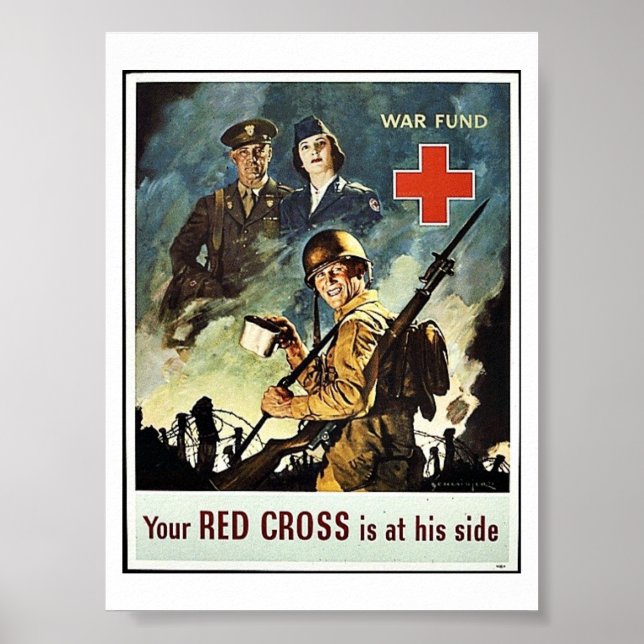 Affiches Ta Croix Rouge Est De Son Côté (Devant)