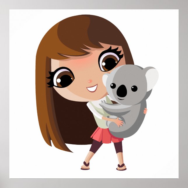 Affiches Taara et Pudding le Koala (Devant)